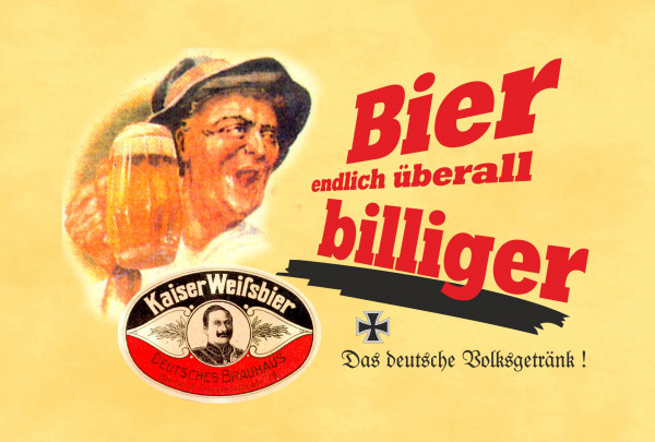 Blechschid Bier endlich überall billiger